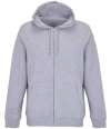 04237 Calipso SOL'S Unisex Calipso Eco Friendly Full Zip Hoodie Grey Marl colour image